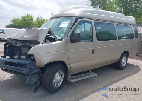 2014 Ford E-250 Commercial z USA, uszkodzony, nr VIN 1FTNS2EW6EDA35117